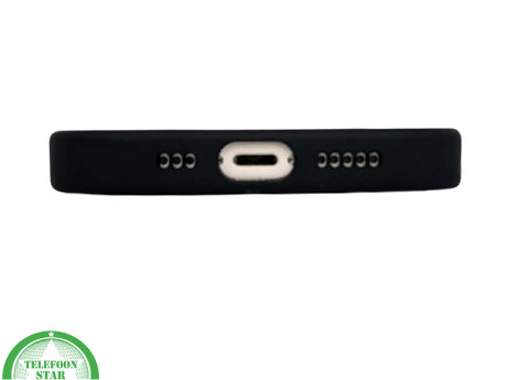 ClearMag Edge &ndash; MagSafe Transparant iPhone 13 / 14 Hoesje met Zwarte Rand | Telefoonstar.nl