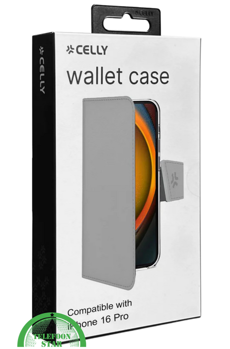 iPhone 16 Pro Bookcase Hoesje &ndash; Bruin | Elegant Design met Volledige Bescherming