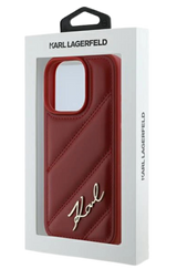 Hoesje voor iPhone 16 Pro Max Luxe Hoesje Rood &ndash; Stijlvolle Bescherming met Elegant Design