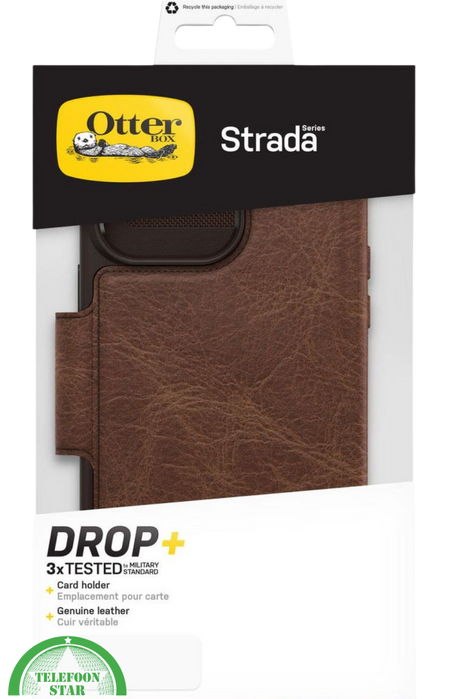 Donker bruin Bookcase Hoesje iPhone 14 Pro Max