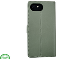 Boek case Groen cover iPhone 16E 2025 leer up