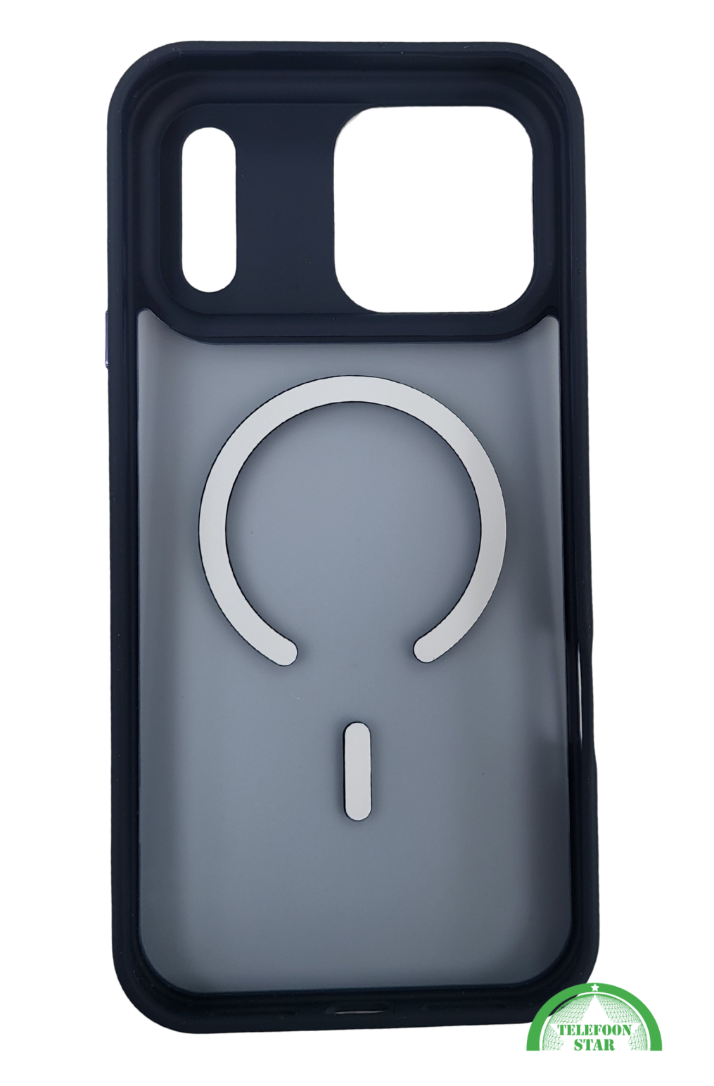 Matte ProtectCase iPhone 17 Pro Max met Magnetische Oplaadring – Smoke Bruin