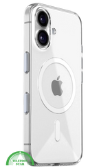MagSafe Silicone Hoesje voor iPhone 17 &ndash; Transparant, Flexibel en Klaar voor Elke Dag