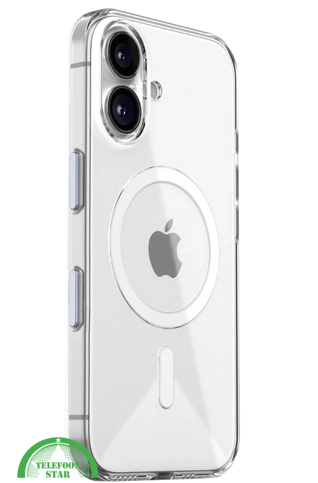 MagSafe Silicone Hoesje voor iPhone 17 &ndash; Transparant, Flexibel en Klaar voor Elke Dag