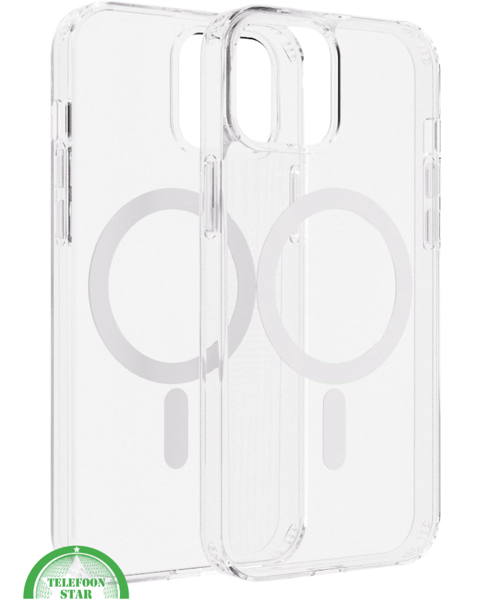 Hoesje voor iPhone 12 &ndash; Slank, Sterk &amp; Transparant MagSafe
