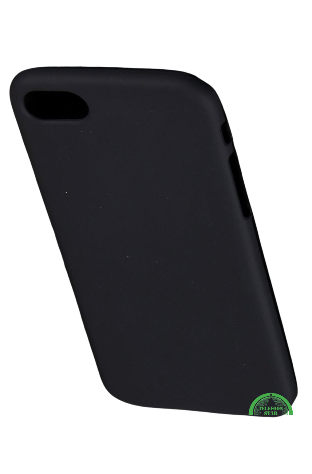 Hoesje voor iPhone SE 2022 Zwart Transparant, Slank, Flexibel &amp; Schokbestendig