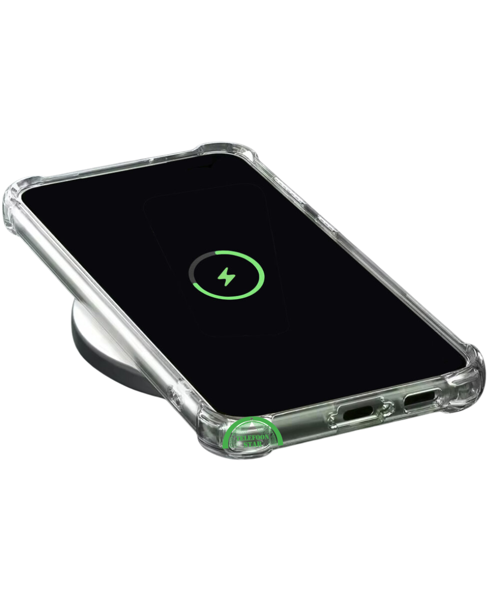 Hoesje voor Samsung S23 Transparant Schokbestendig, Slank, Sterk & Krasvast