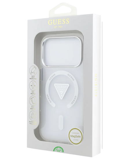 Hoesje voor iPhone 17 Pro met MagSafe-ringlook en Camera-bescherming