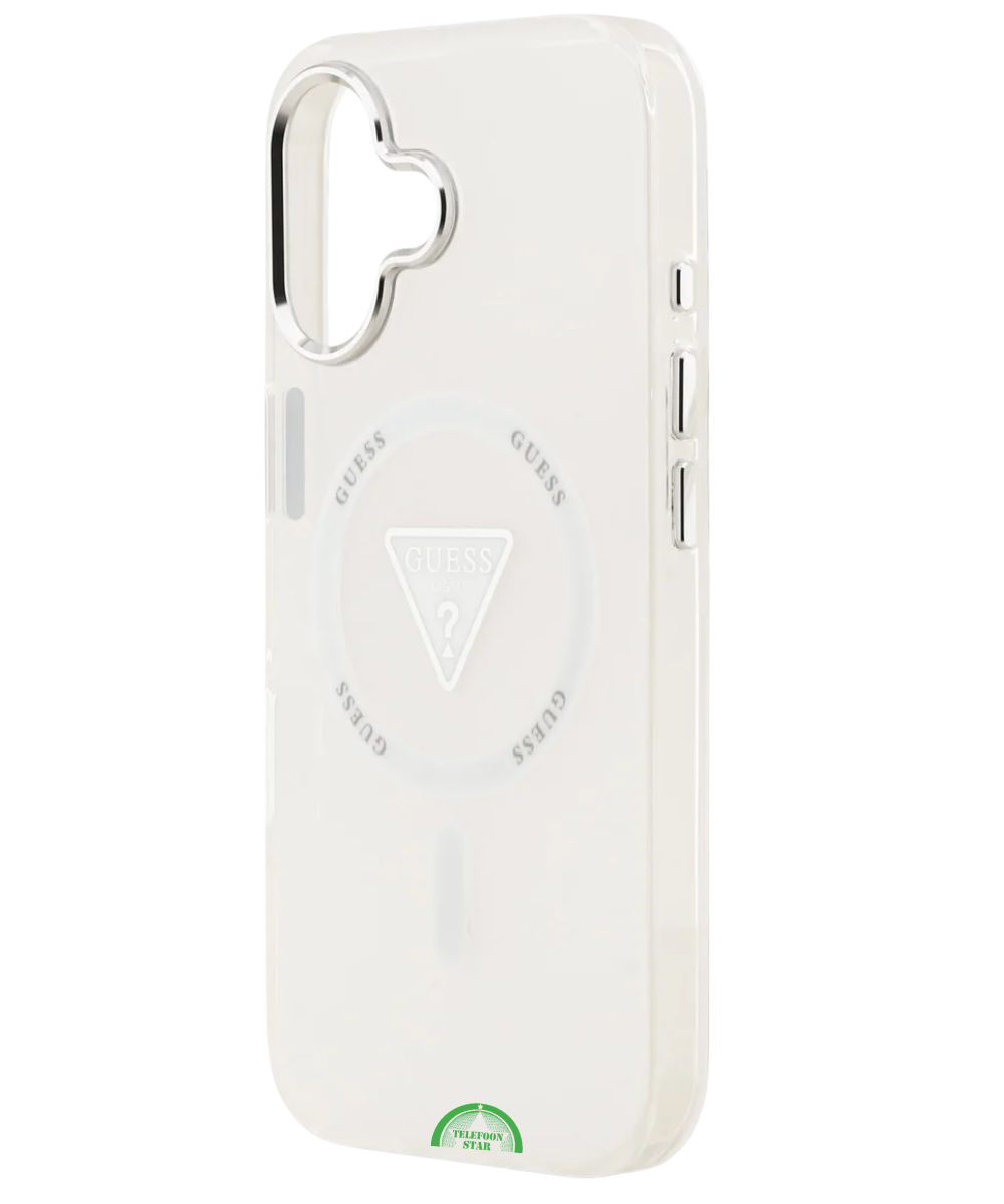 hoesje iPhone 17 Wit MagRing IceClear Case Strak