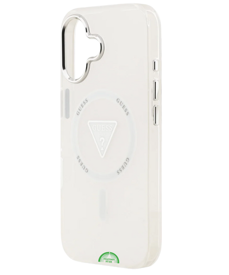 hoesje iPhone 17 Wit MagRing IceClear Case Strak