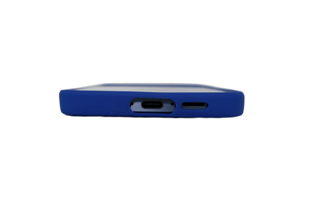 Hoesje voor Samsung Galaxy A37 Blauwe TPU siliconen Stijlvolle Bescherming