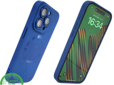 Blauw iPhone 15 Pro Hoesje met MagSafe &ndash; Slank &amp; Mat Design | Telefoonstar.nl