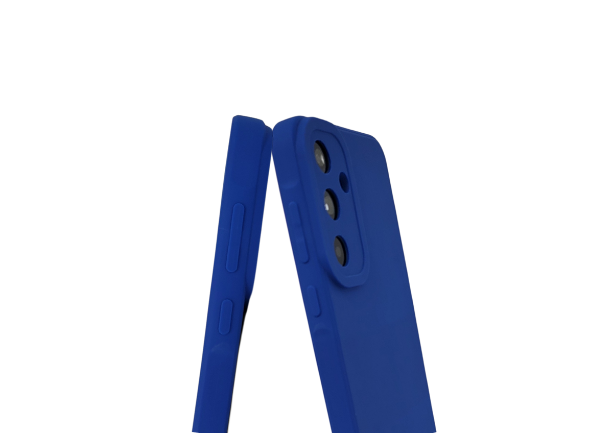 Hoesje voor Samsung Galaxy A57 Blauwe TPU siliconen Stijlvolle Bescherming