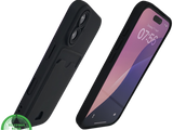 Zwart iPhone 17 Kaarthoesje met Extra Schokbescherming &ndash; Functioneel Design