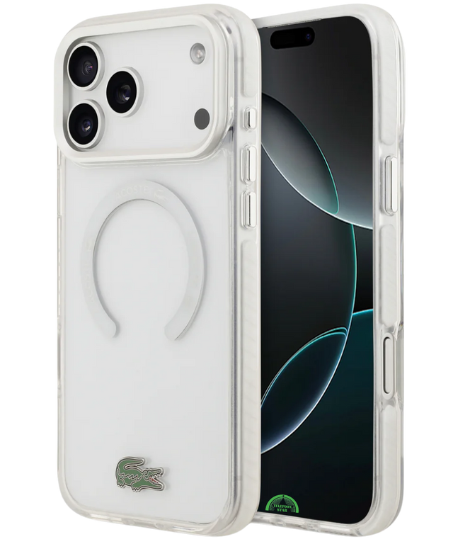 Hoesje voor iPhone 17 Pro Clear Mag Grip Shield Case
