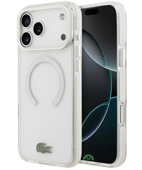 Hoesje voor iPhone 17 Pro Max Clear Mag Grip Shield Case
