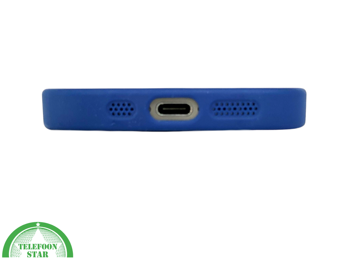 Blauw iPhone 15 Pro Max Hoesje met MagSafe &ndash; Slank &amp; Mat Design | Telefoonstar.nl