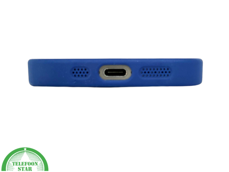 Blauw iPhone 15 Pro Max Hoesje met MagSafe &ndash; Slank &amp; Mat Design | Telefoonstar.nl