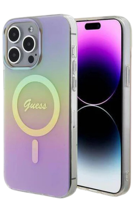 Transparant Hoesje met Roze Ringhouder iPhone 15 Pro Max