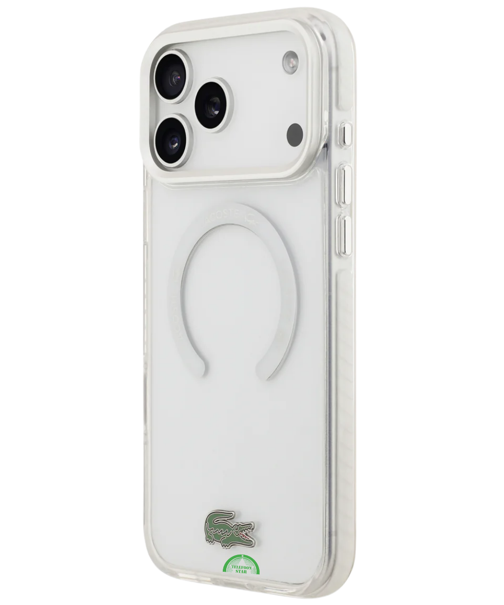 Hoesje voor iPhone 17 Pro Clear Mag Grip Shield Case
