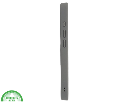 iPhone 16 Pro max Grijs Hoesje Met Ringhouder Stevige Rugcover Voor Extra Grip