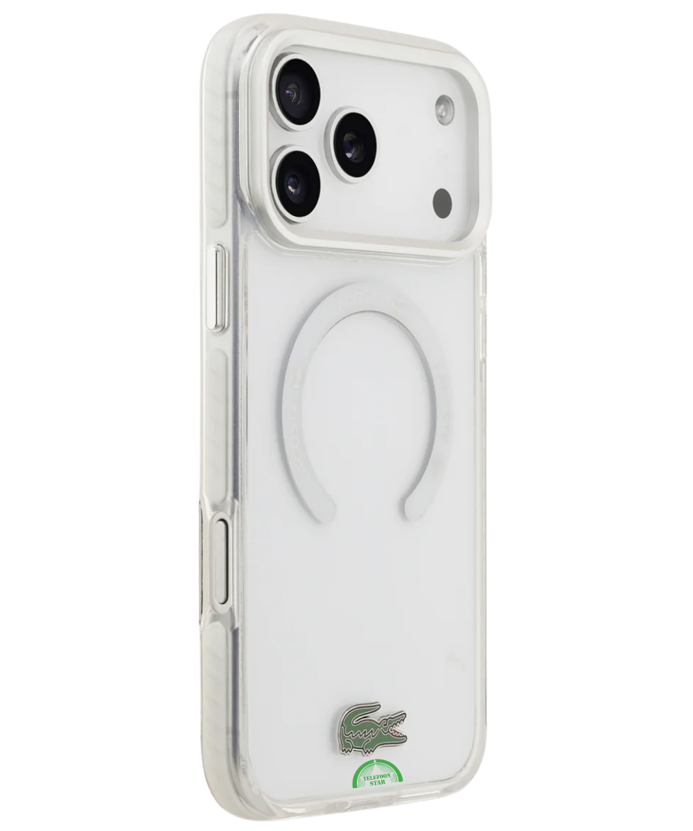 Hoesje voor iPhone 17 Pro Clear Mag Grip Shield Case