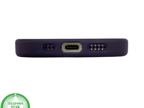 Transparant Paars iPhone 15 Pro Max Hoesje met MagSafe &ndash; Modern &amp; Magnetisch | Telefoonstar.nl