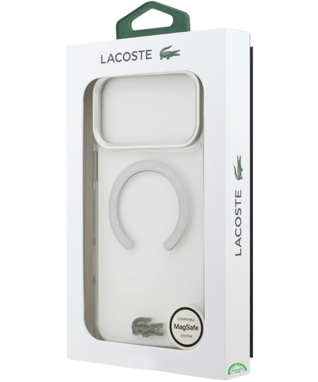 Hoesje voor iPhone 17 Pro Clear Mag Grip Shield Case