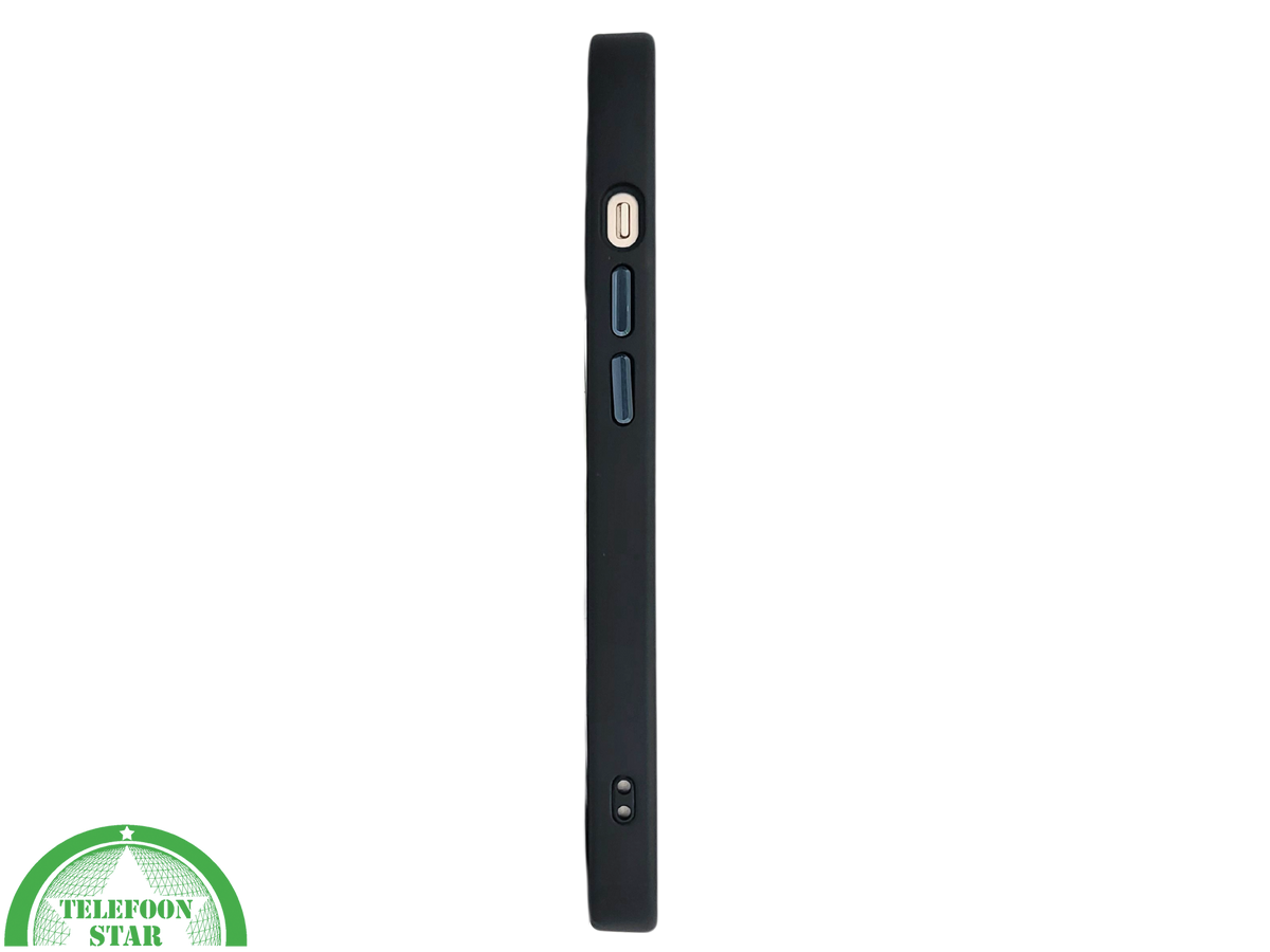 ClearMag Edge &ndash; MagSafe Transparant iPhone 13 / 14 Hoesje met Zwarte Rand | Telefoonstar.nl