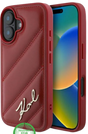 Hoesje voor iPhone 16 Rood Leren &ndash; Luxe Bescherming met Stijlvolle Glans