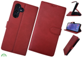 Hoesje voor Samsung Galaxy S26 Plus Boekcase Leer Rood
