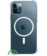Hoesje voor iPhone 12 Pro Transparant MagSafe, Slank, Sterk & Magnetisch