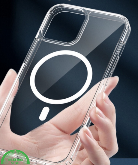Hoesje voor iPhone 11 Silicone, Slank, Sterk &amp; Transparant MagSafe