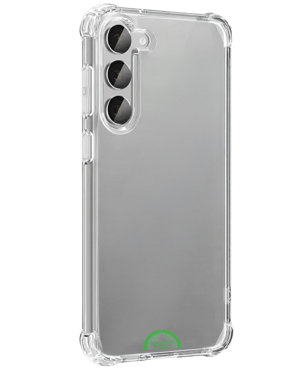 Hoesje voor Samsung S24 Plus Transparant Schokbestendig, Slank, Sterk & Krasvast