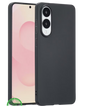 Zwart Hoesje voor Samsung S25 Edge – Slank, Gripvast & Krasbestendig