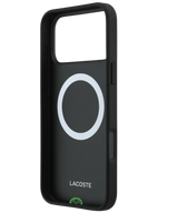 Hoesje voor iPhone 17 Pro Carbon Grip Shield Case &ndash; Zwart Soft Touch