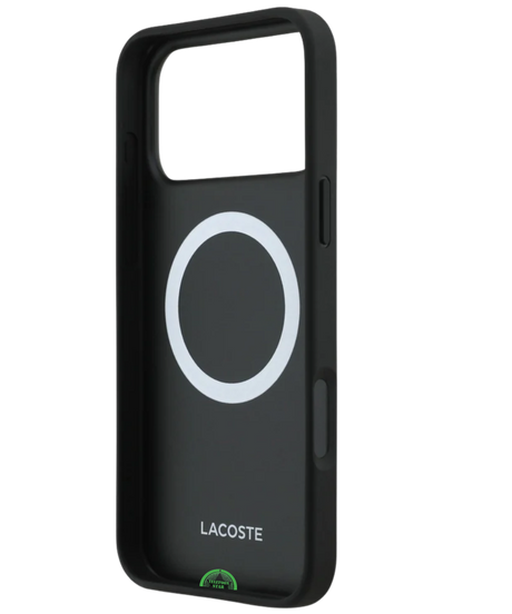 Hoesje voor iPhone 17 Pro Carbon Grip Shield Case &ndash; Zwart Soft Touch