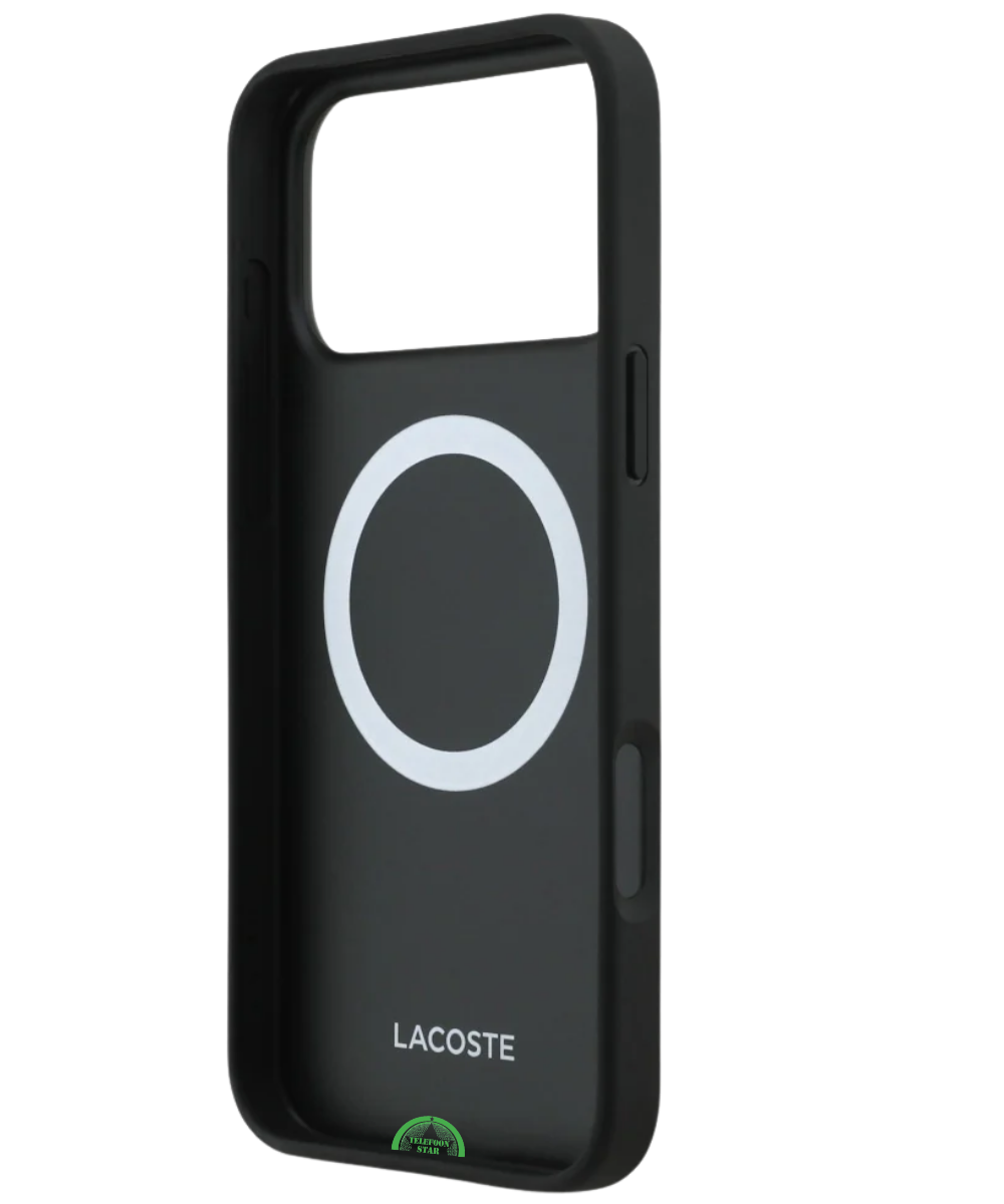Hoesje voor iPhone 17 Pro Max Carbon Grip Shield Case &ndash; Zwart Soft Touch