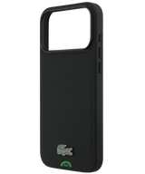 Hoesje voor iPhone 17 Pro Carbon Grip Shield Case &ndash; Zwart Soft Touch