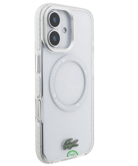 Hoesje iPhone 17 Wit Sterk Slank met Magnetische Ring ClearMag SoftCase