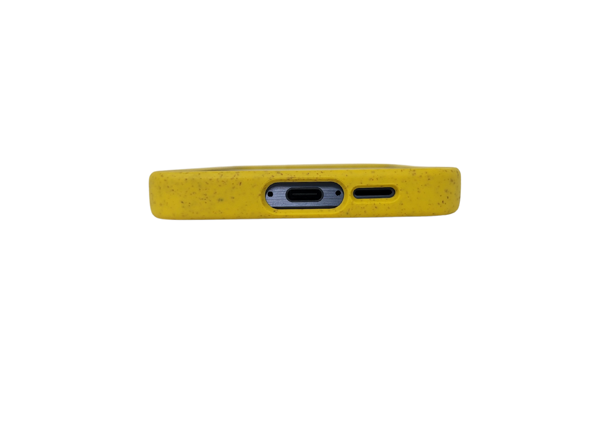 Hoesje voor Samsung A57 Geel Slank en lichtgewicht TPU-siliconen