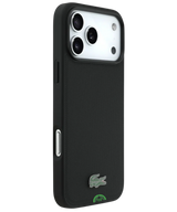 Hoesje voor iPhone 17 Pro Carbon Grip Shield Case &ndash; Zwart Soft Touch