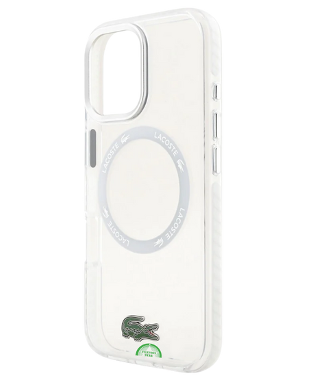 Hoesje iPhone 17 Wit Sterk Slank met Magnetische Ring ClearMag SoftCase