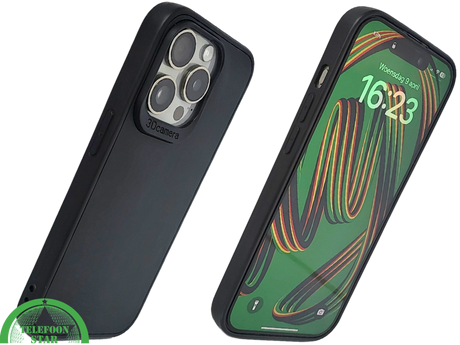 Mat Zwart iPhone 15 Pro Max Hoesje met Camerabescherming &ndash; Clean &amp; Krachtig | Telefoonstar.nl