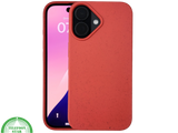 iPhone 16 hoesje rood eco-vriendelijk bioplastic schokbestendige cover