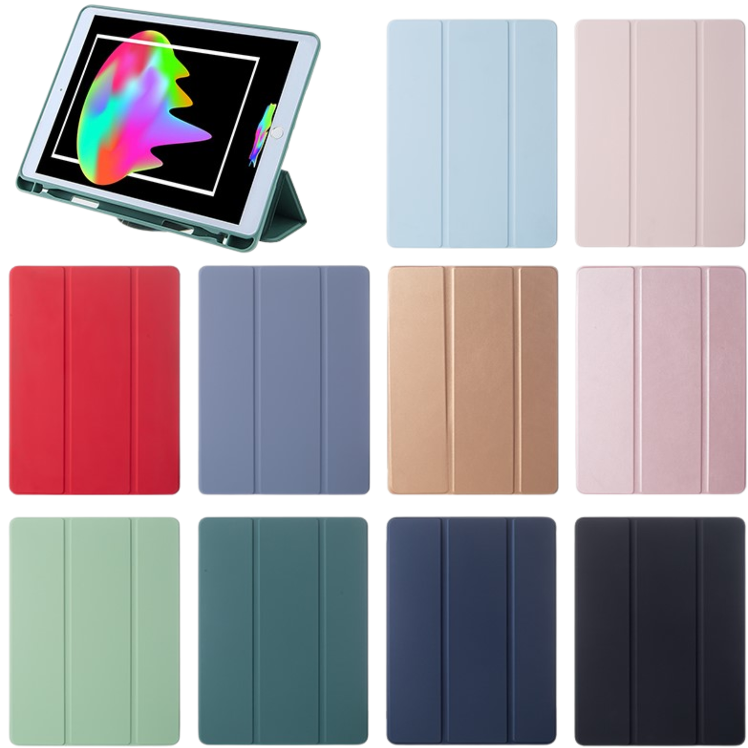 Book Tablet Hoes iPad Air 13 Inch (2024/2025/2026) - Zwart