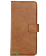 Bookcase Hoesje voor Samsung Galaxy A07 Bruin Nauwsluitend en stevig