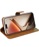 Bookcase Hoesje voor Samsung Galaxy A07 Bruin Nauwsluitend en stevig