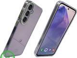 Transparant groen knop Hoesje Samsung Galaxy A56 Schokbestendige Bescherming