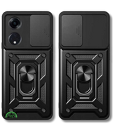 Hoesje voor Oppo A98 met Camera-Slider Kickstand